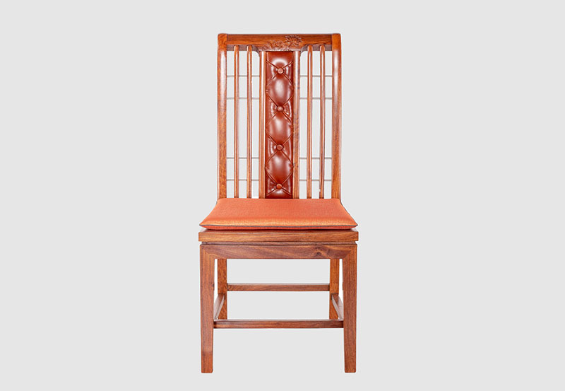 阜城芙蓉榭中式实木餐椅效果图